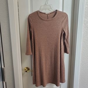 Pinc Dress in Bronzed Rose
